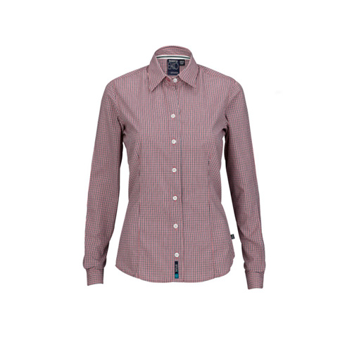 CAMISA BB GRANA DAMA MANGA LARGA - Artículos Promocionales MAS RECIO